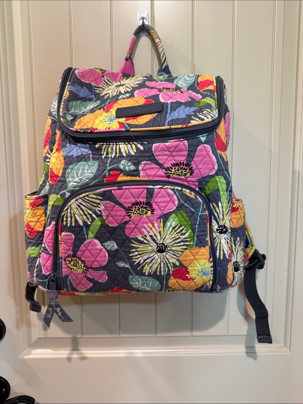 Retired Jazzy Blooms Floral Vera Bradley Backpack